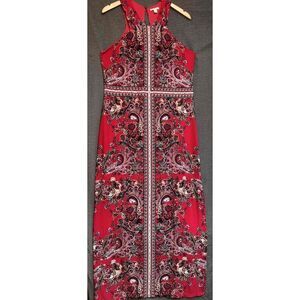 CATO Red Halter Top Dress Casual Clothing Large